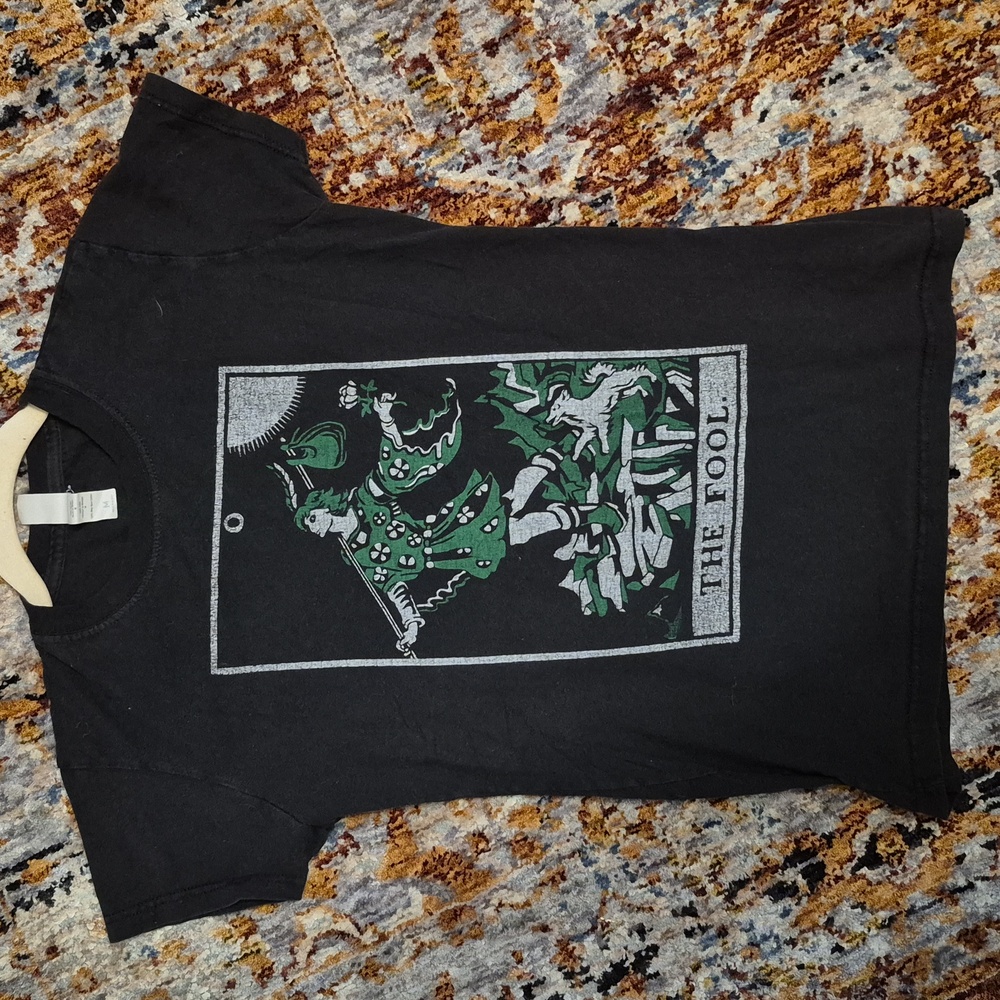 Black "The Fool" T-Shirt